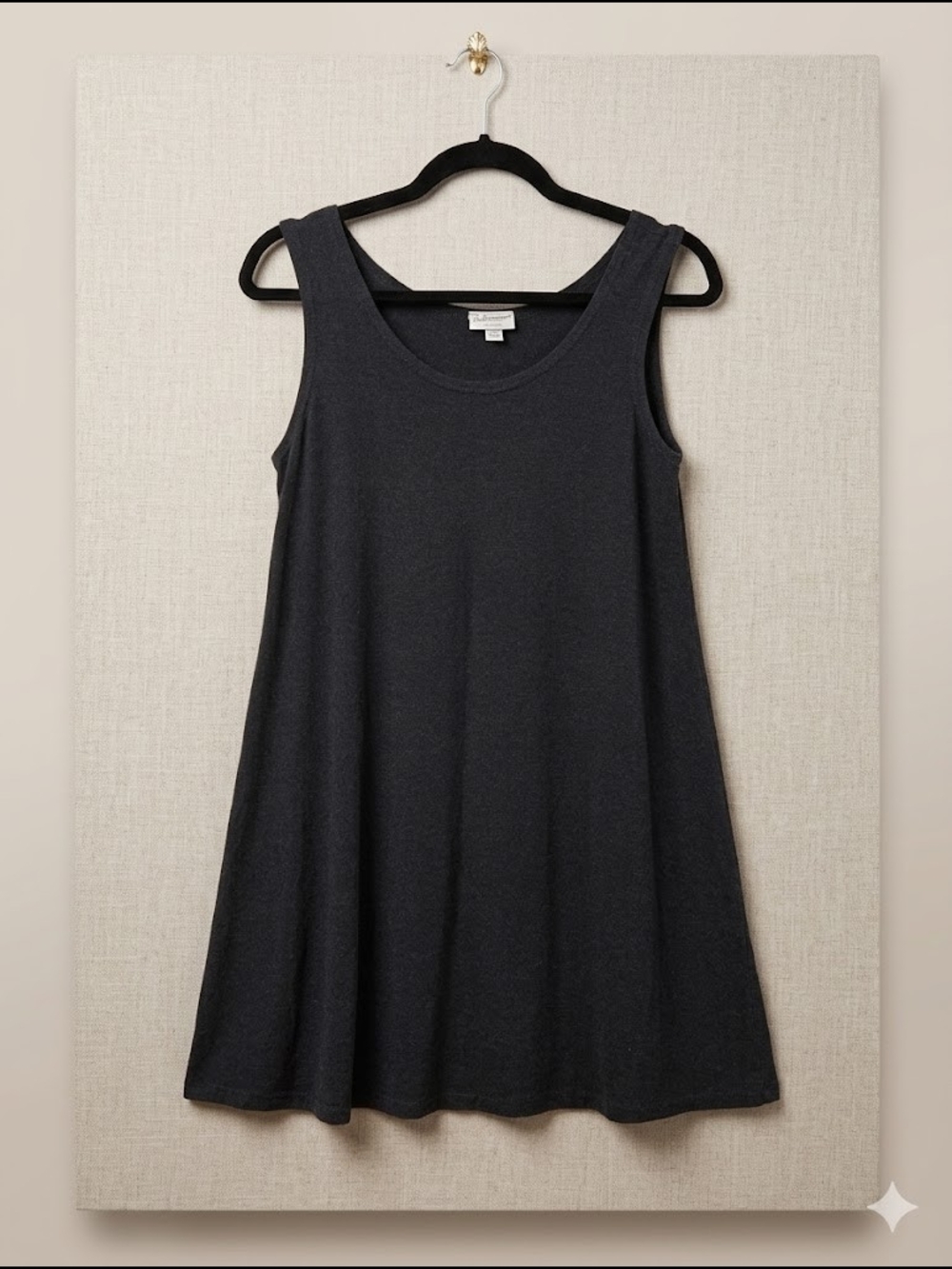 Buttercream Swing Dress Comfort Basic Travel Cotton Easy Normcore